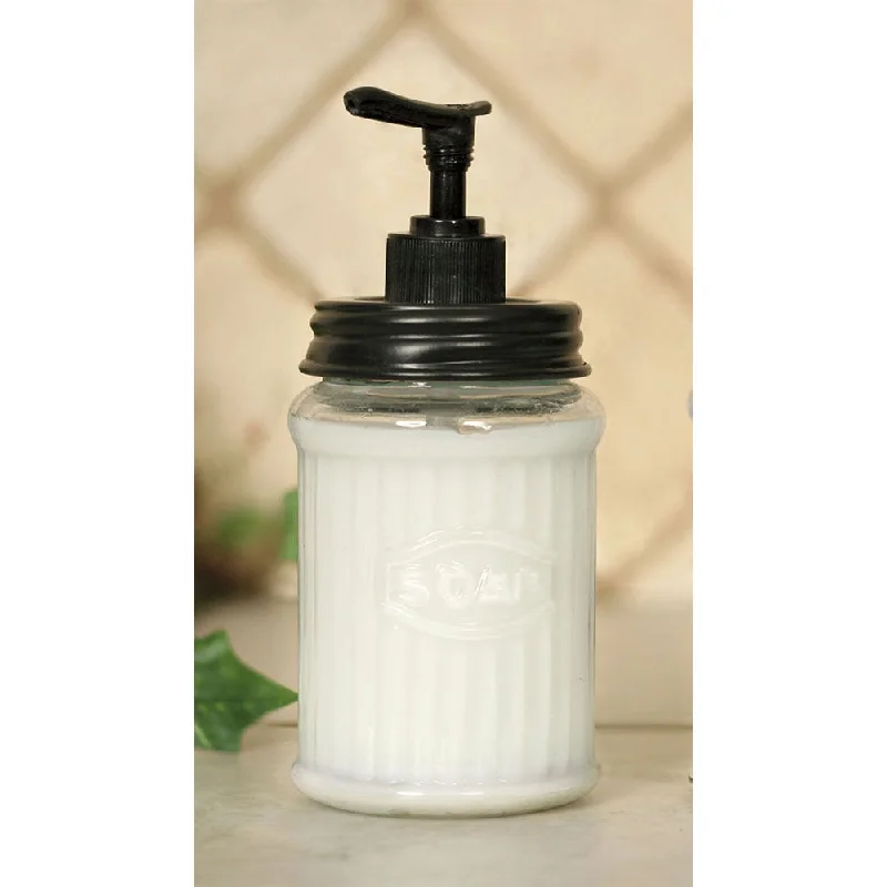 California king bed skirts for a larger bedHoosier Soap Dispenser - Black