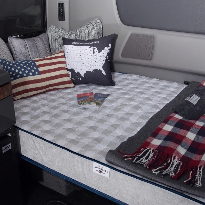 Hybrid mattresses combining foam and innerspring technologyMobile InnerSpace RV & Truck Maximizer 7-inch Mattress-In-A-Box