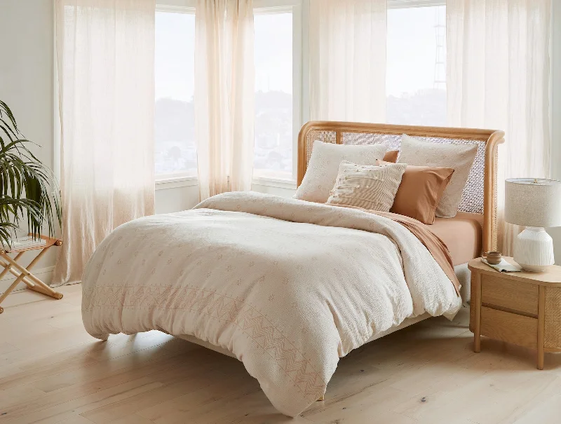 Adjustable Pillows for Customized ComfortNoe Organic Duvet Cover - Renewed