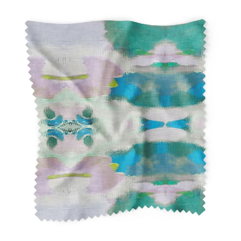 King - size duvets to perfectly fit large king - sized bedsFlower Child Emerald Sample Swatch