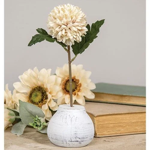 Bed skirts with a vintage - inspired patternShabby Chic Round Flower Holder