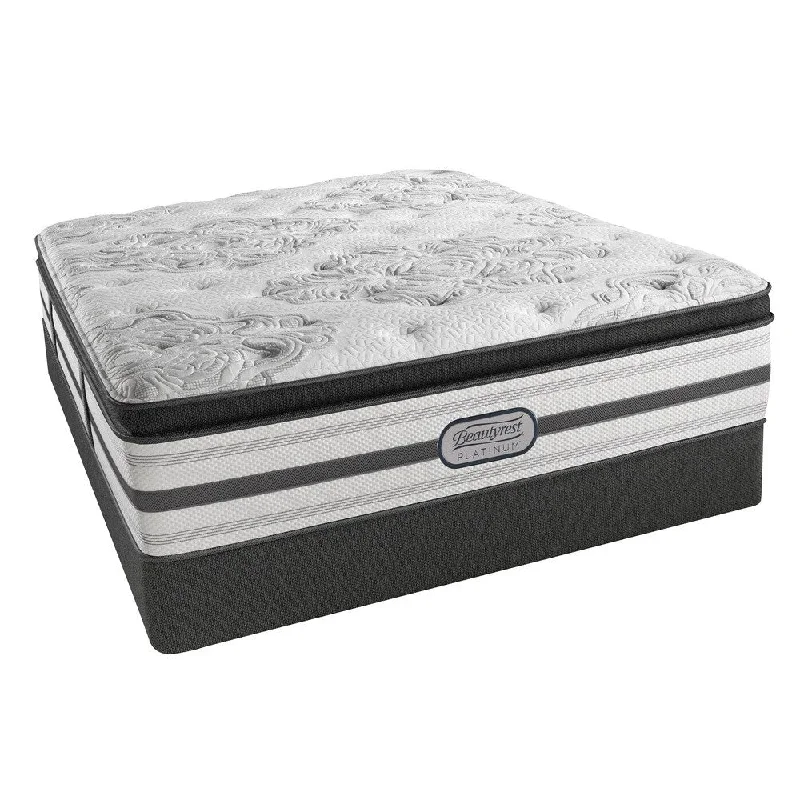 Wool - filled mattresses for natural insulation and moisture - wickingBeautyrest Platinum Angelica Luxury Firm Pillow Top 14.5-inch Twin-size Mattress Set