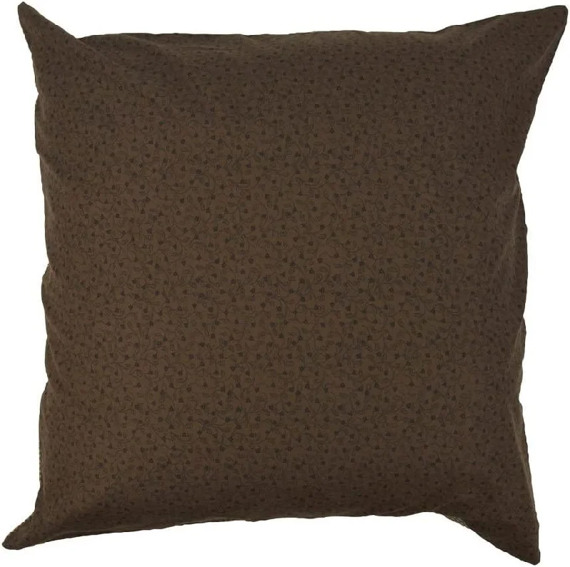 Down Alternative Pillows for Ethical ChoicesShades of Brown Basic Euro Sham - Park Designs