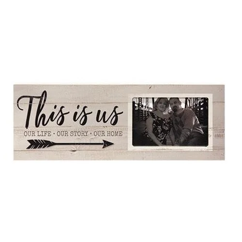 Bed skirts with a contemporary styleThis Is Us Photo Frame Sign