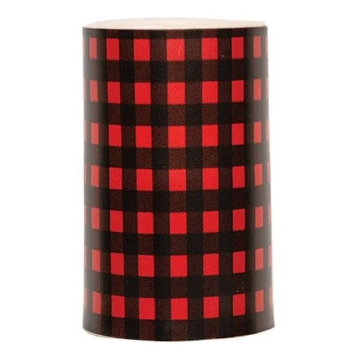 Cotton bed skirts for a soft and breathable lookRed Small Buffalo Check Pillar 3x5"