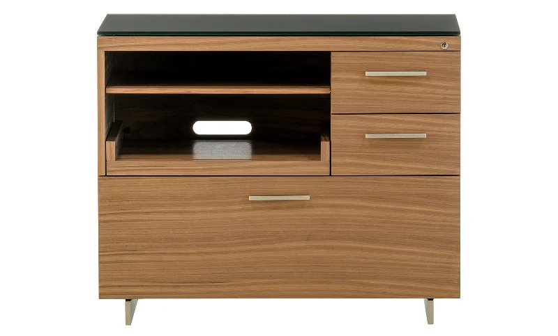 Wool - filled mattresses for natural insulation and moisture - wickingSequel 20 Walnut Multi-Function Cabinet