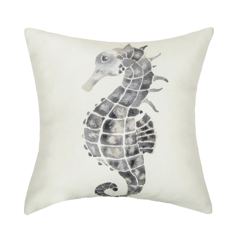 Velvet Pillows for a Touch of ElegancePebble Seahorse Indoor Outdoor Pillow