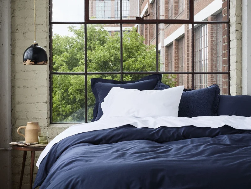 Cooling Pillows for Hot Sleepers300 Thread Count Organic Sateen Duvet Cover - Renewed
