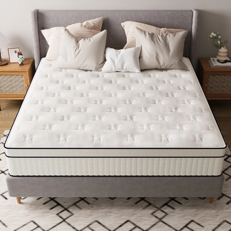 Natural latex and organic cotton blend mattressesMemory Foam Hybrid 14 Inch Springs Mattresses,CertiPUR-US Natural latex and organic cotton blend mattressesMemory Foam Hybrid 14 Inch Springs Mattresses,CertiPUR-US