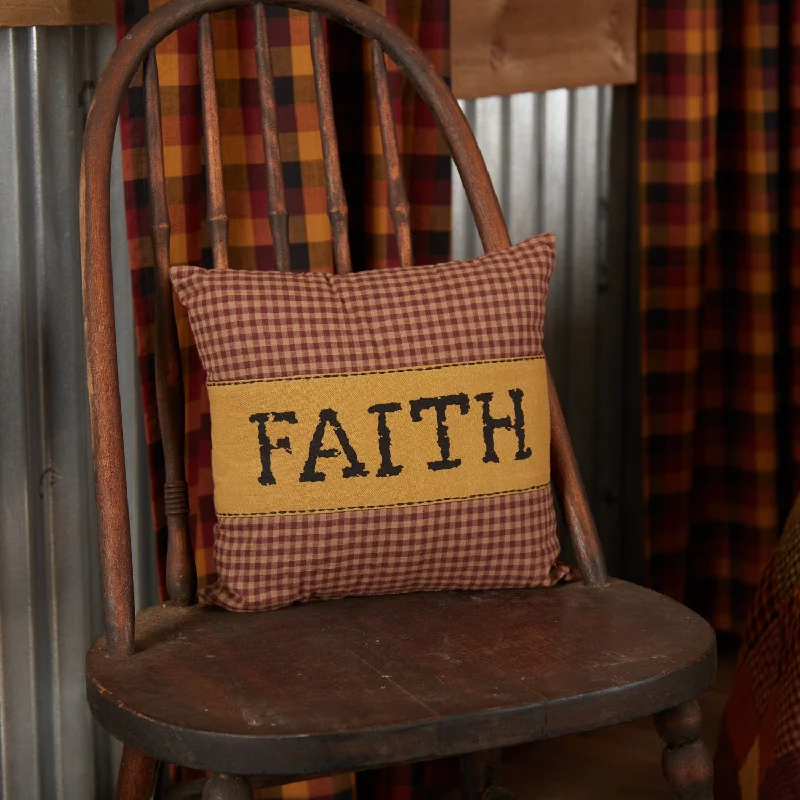 Square Pillows for Modern Home DecorHeritage Farms Faith Pillow
