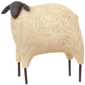 Bed skirts in bold colors for a statement - making lookMedium Resin Sheep