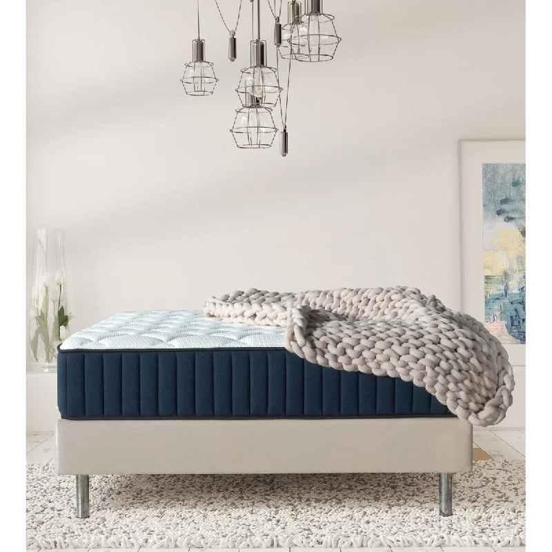 Organic cotton mattresses for a chemical - free sleep surfaceFULL SIZE- Serenity 12" Medium Tight-Top Cooling Gel Memory Edge Support Pocket Spring Premium Hybrid Mattress