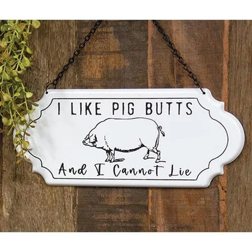 Bed skirts with a child - friendly printI Like Pig Butts And I Cannot Lie Metal Hanging Sign Bed skirts with a child - friendly printI Like Pig Butts And I Cannot Lie Metal Hanging Sign