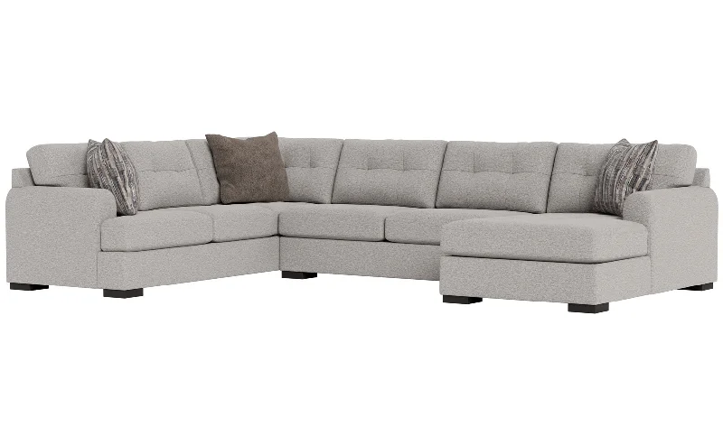 Bamboo - charcoal infused mattresses for odor absorptionCrosby 3-Piece Sectional