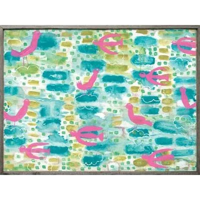 Innerspring mattresses with coil counts for supportART PRINT - FLOATING BIRDS