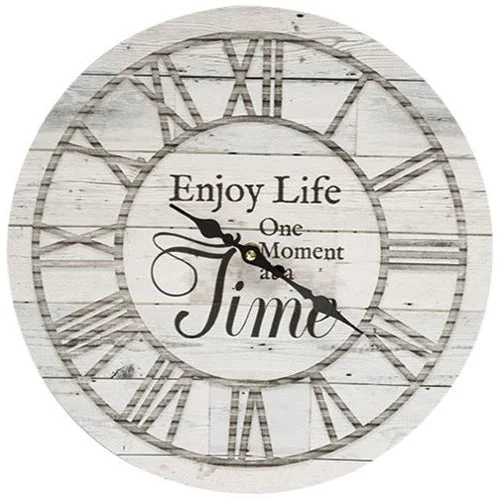 Polyester bed skirts for easy care and durabilityEnjoy Life Clock