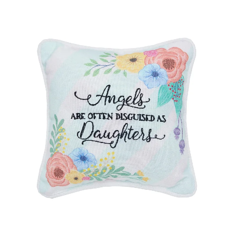 Pregnancy Pillows for Expectant MothersAngels Disguised As Daughters Mini Pillow