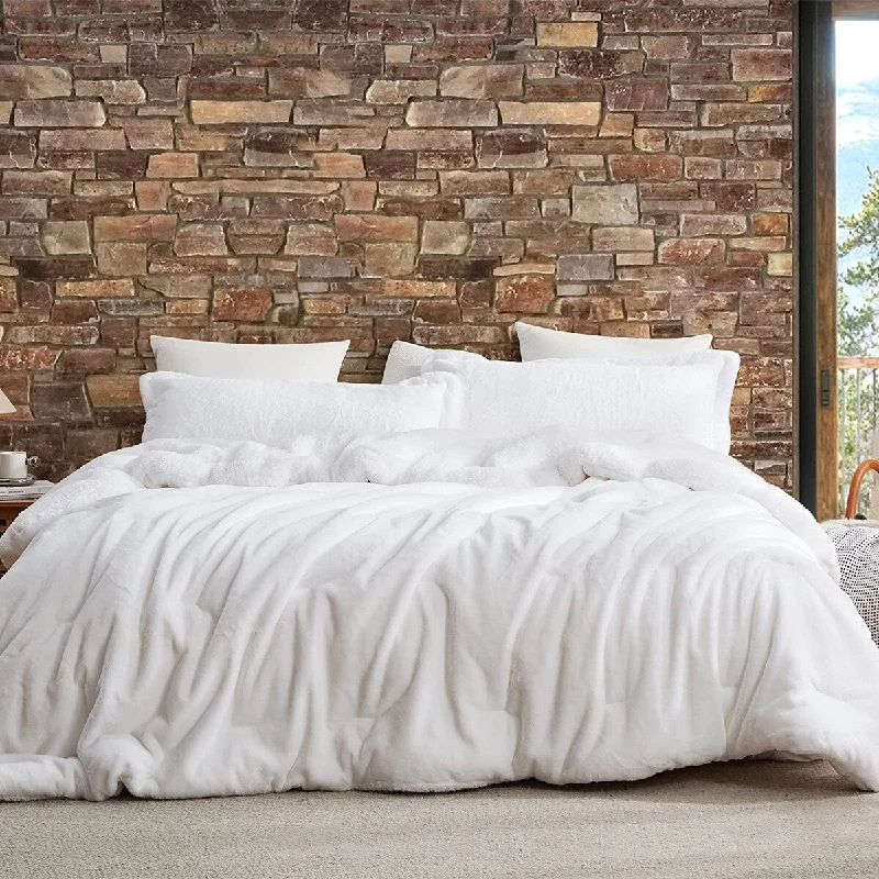 Silk - filled comforters for a luxurious and smooth touchChunky Bunny x Original - Coma Inducer® Oversized Comforter Set - White