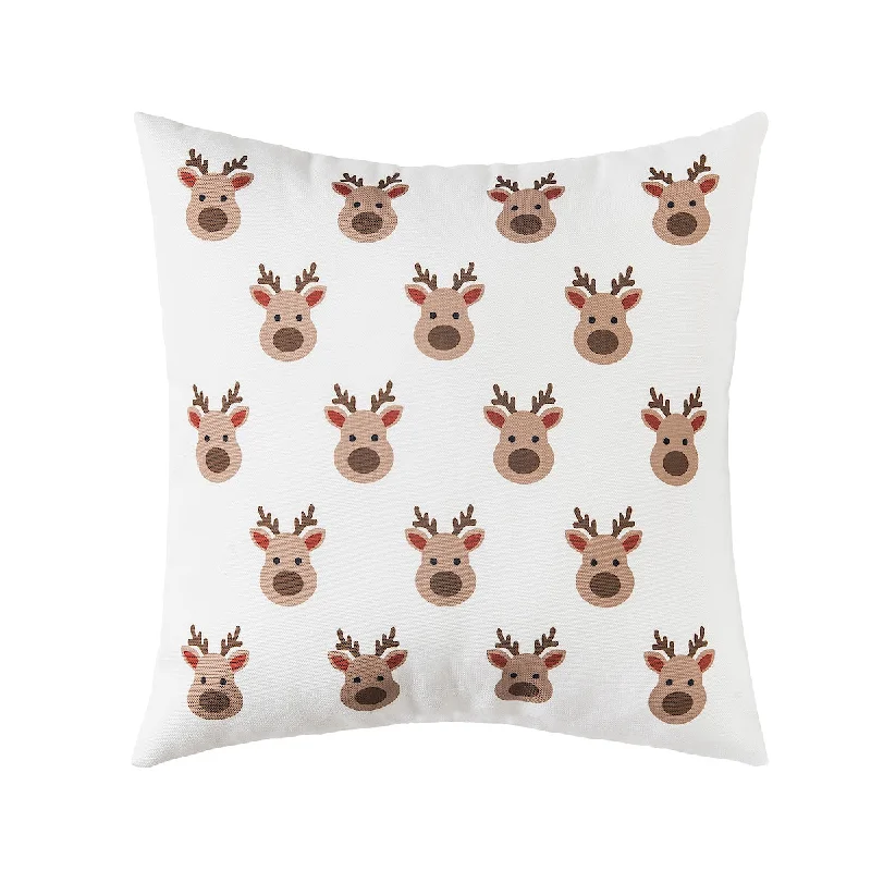 Decorative Pillows for Living Room MakeoverReindeer Season Pillow