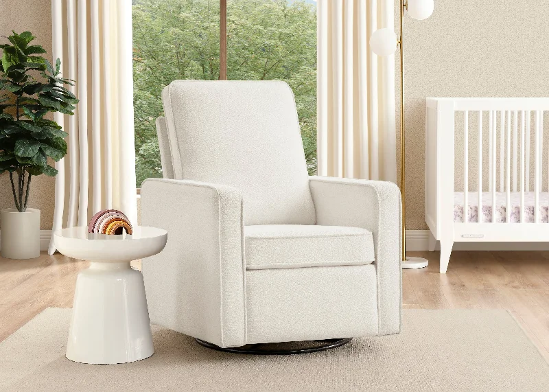 Organic cotton mattresses for a chemical - free sleep surfaceLuna Nursery Swivel Glider