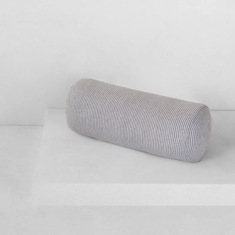 Orthopedic Pillows for Back Pain ReliefBasix Linen Bolster Pillow - Tempest/Fog