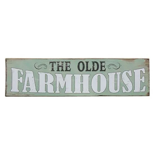 Bed skirts in neutral colors for easy pairingThe Olde Farmhouse Sign