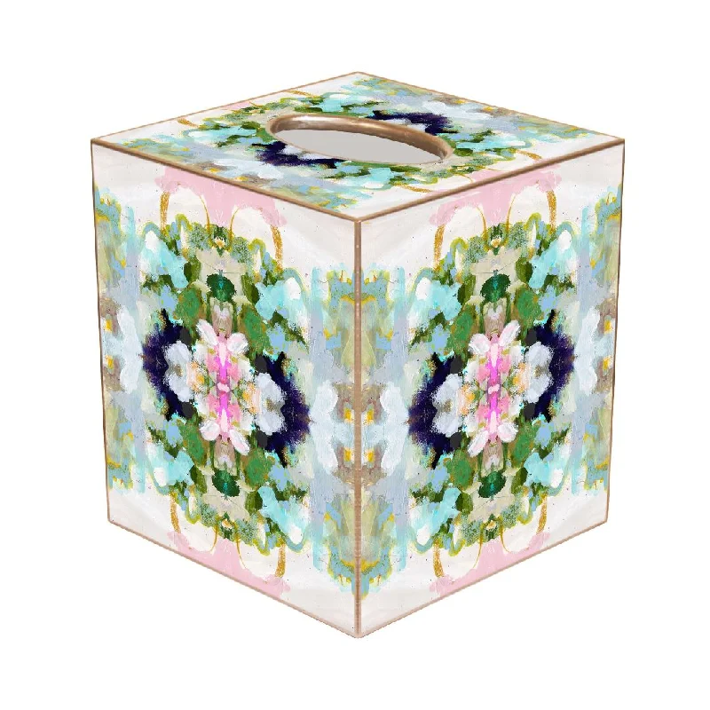 Memory - foam - infused duvets for added body - contouring comfortNantucket Bloom Tissue Box Cover