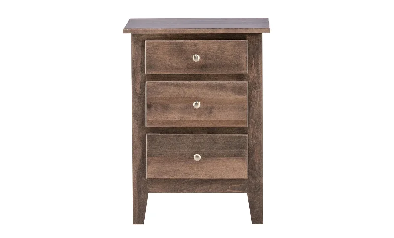 Bamboo - charcoal infused mattresses for odor absorptionMapleton Driftwood Three Drawer Nightstand Bamboo - charcoal infused mattresses for odor absorptionMapleton Driftwood Three Drawer Nightstand