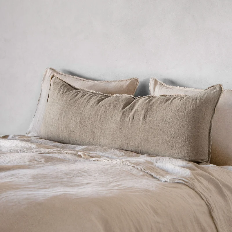 Down Alternative Pillows for Ethical ChoicesFlocca Linen Body Pillow - Cep