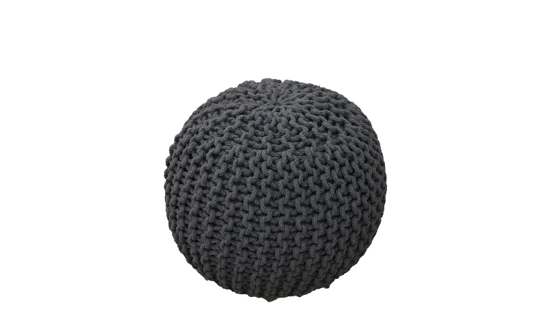 Gel - infused memory foam mattresses for cooler sleepBalboa Gray Pouf