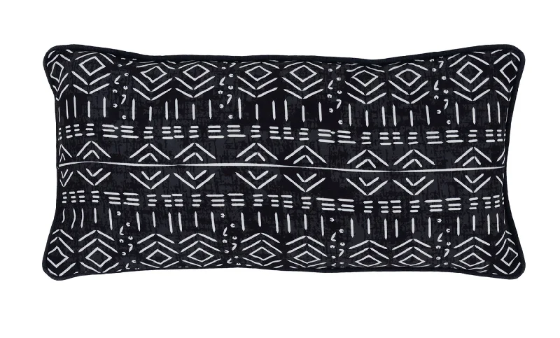 Memory foam mattresses for pressure relief and contouringZulu Black Lumbar Pillow