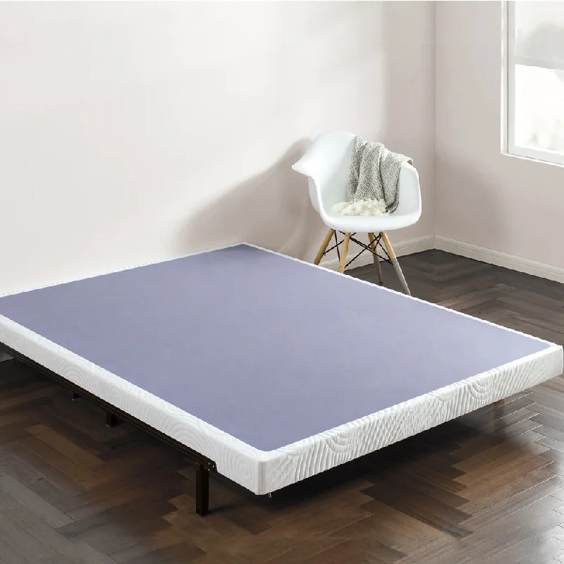Queen - size mattresses for couples and standard bedroomsPriage by ZINUS Metal Box Spring