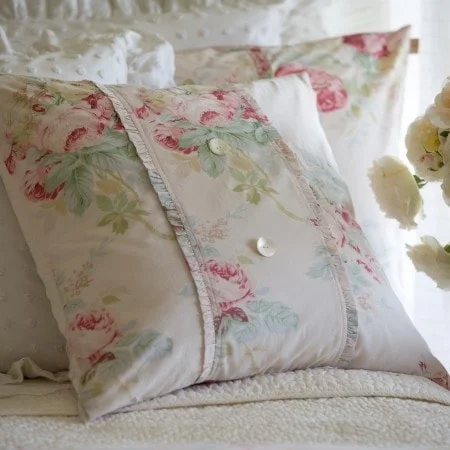 Lumbar Support Pillows for Car SeatsShore Rose Petal Porch Pillow
