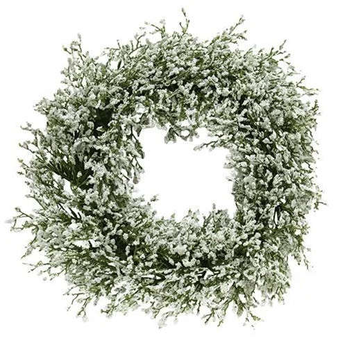 Bed skirts with a high - quality elastic waistbandArray Astilbe Wreath White 20"