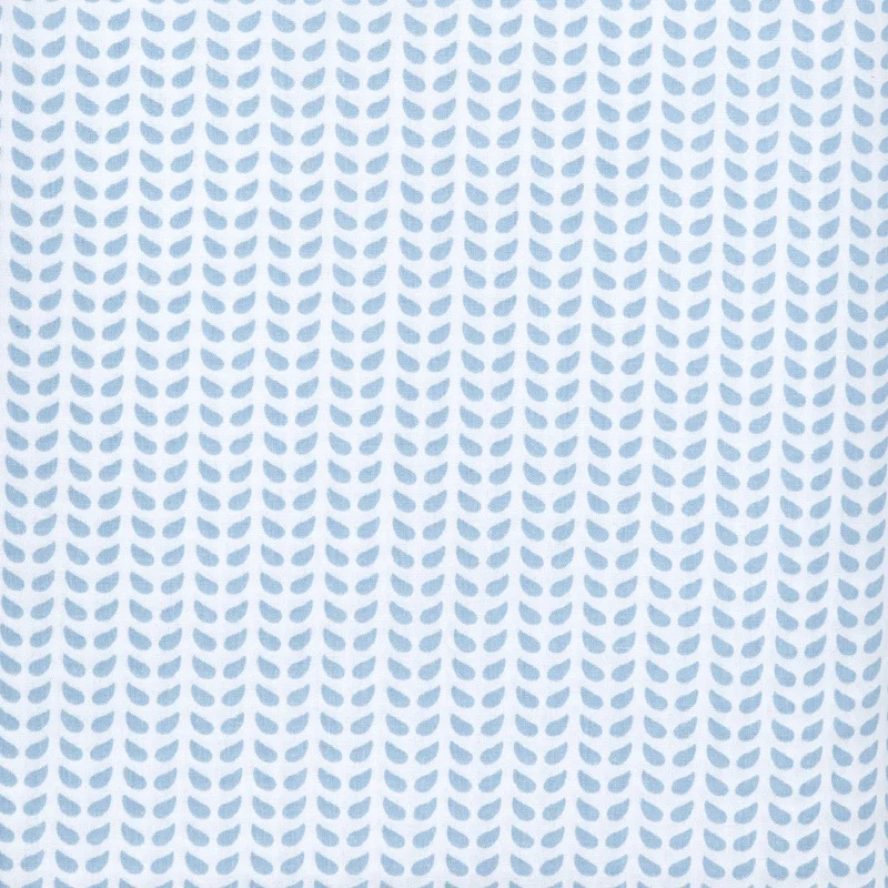 Soft and Fluffy Pillows for Bedroom ComfortCinde Light Indigo Sheet Swatch