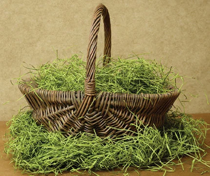 Bed skirts with a retro - style patternGreen Tea Paper Grass