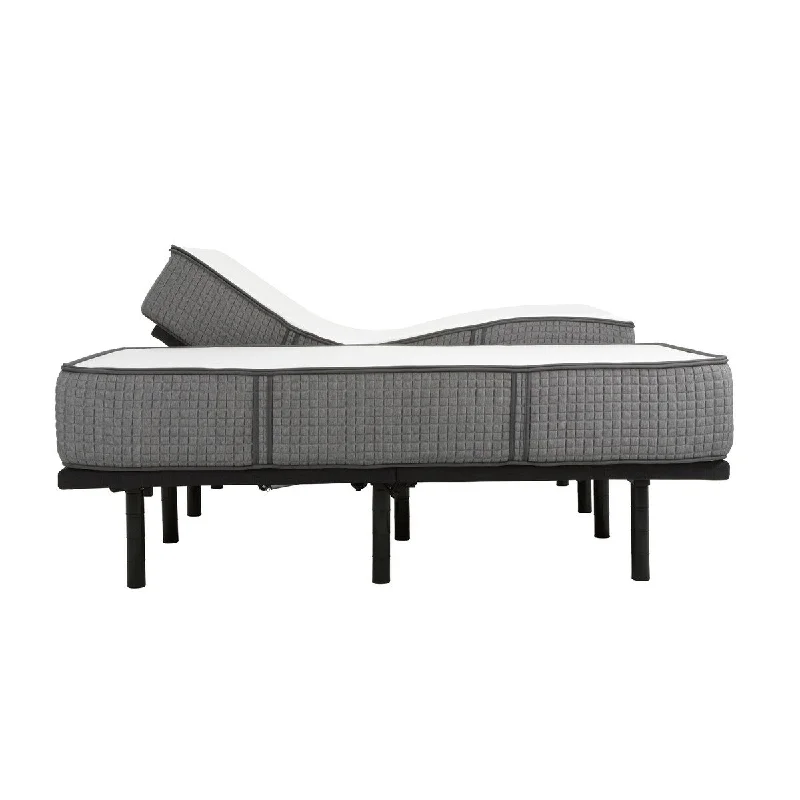 Organic cotton mattresses for a chemical - free sleep surfaceLassen 12-inch Gel Memory Foam Mattress and Model G Adjustable Base