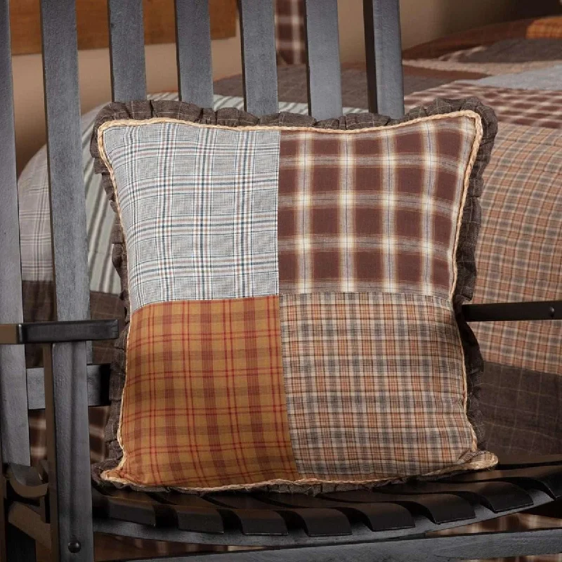 Square Pillows for Modern Home DecorRory Patchwork Pillow 18x18