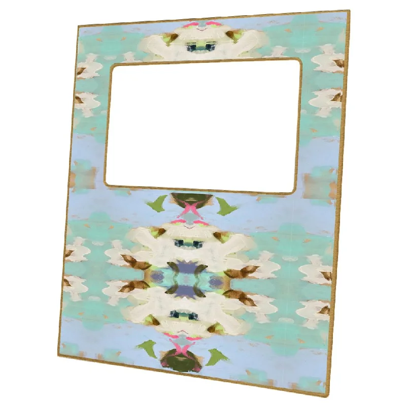 Down duvets with high - fill - power goose down for exceptional warmthSummer Garden Light Blue 4" x 6" Picture Frame