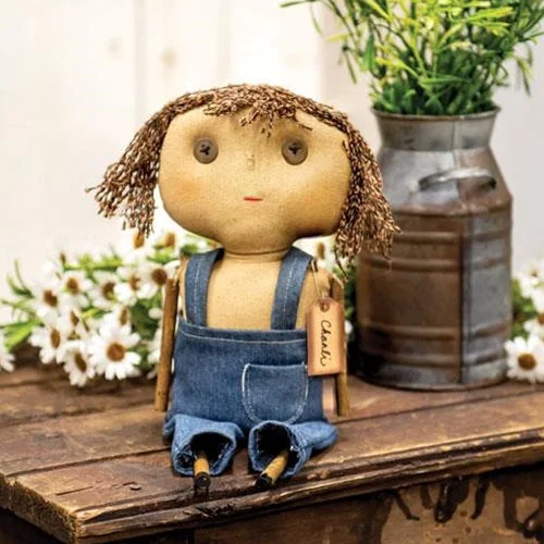 Linen bed skirts for a natural and rustic feelCharli Doll