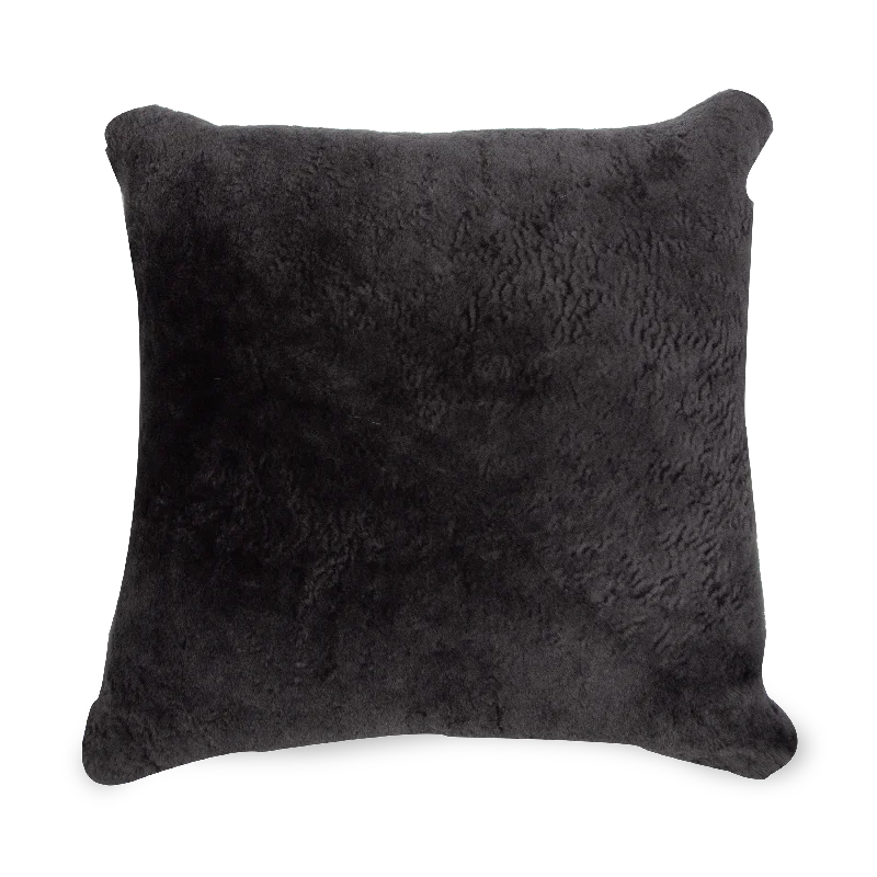Round Pillows for Boho-Style InteriorsShorn Sheepskin Pillow