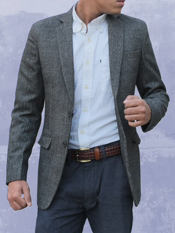 Men Casual Coat Blazer 814 Anchor Grey