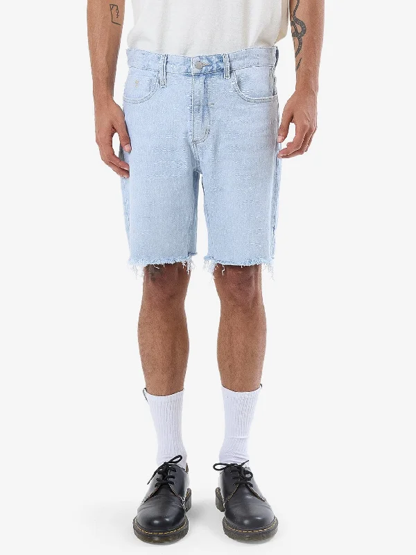 Bones Denim Short - Light Ash Blue