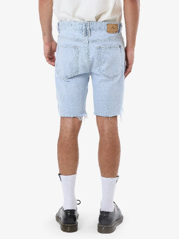 Bones Denim Short - Light Ash Blue