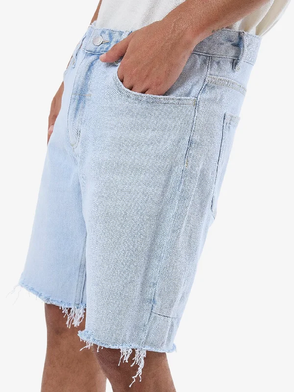 Bones Denim Short - Light Ash Blue