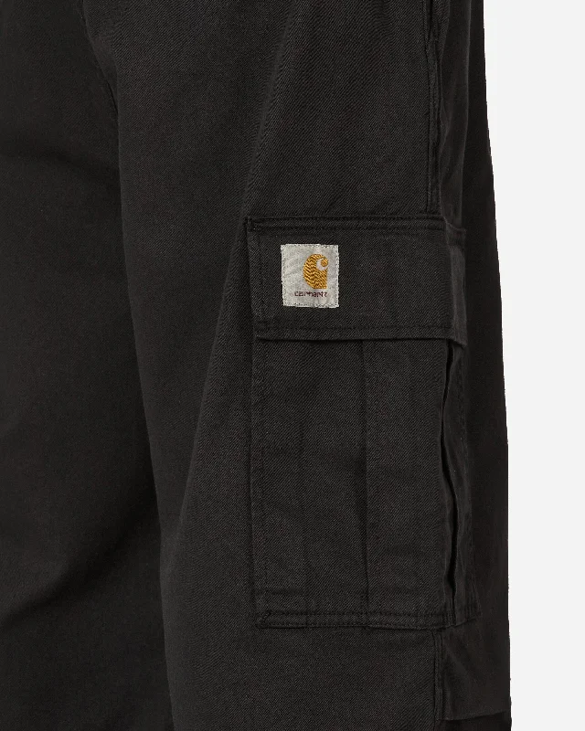 Cole Cargo Pants Black (Garment Dyed)