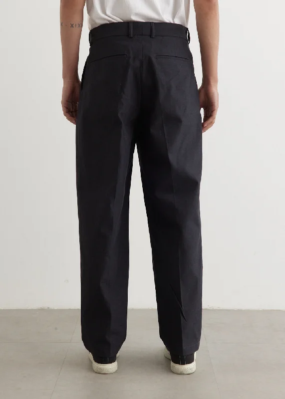 Deep Tuck Pressed Pants