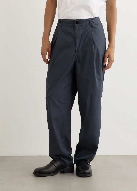 Garment-Dye Deep Tuck Pants