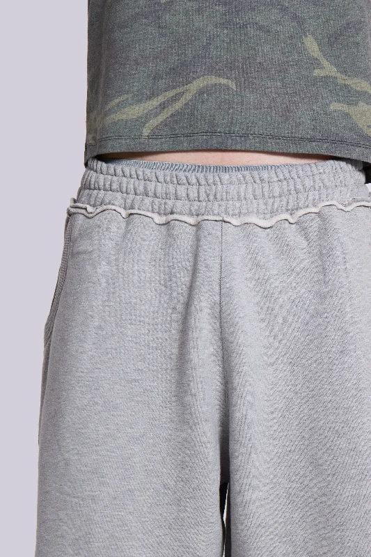 Grey Marl Monster Jogger Shorts