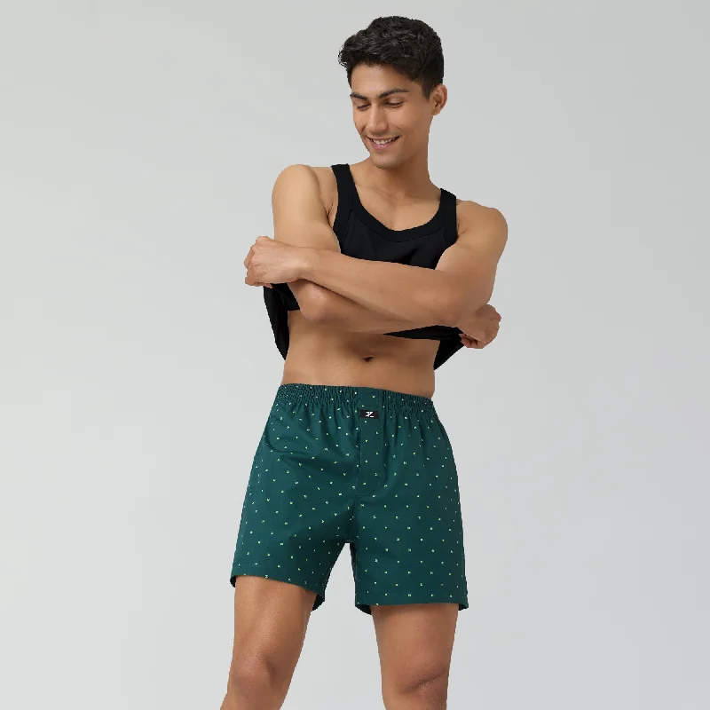 Astor Lounge Inner Boxers Chrono Green